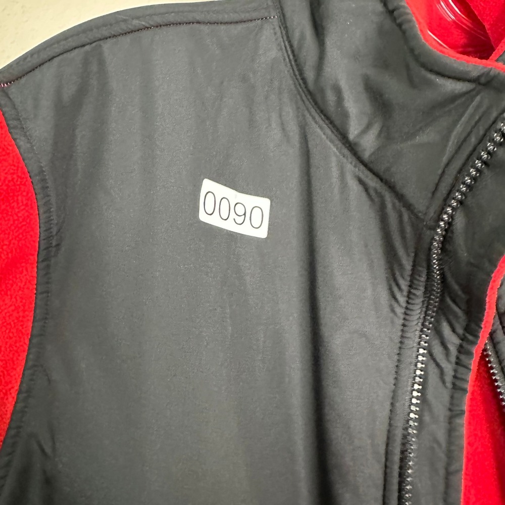 Gear For Sports Texas Tech Red Raiders Fleece Jacket Mens Medium Red Black Zip - Picture 8 of 8